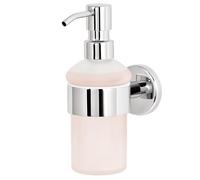 bremermann distributeur de savon de la gamme pour salle de bains LUCENTE en inox chromé
