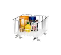 bremermann Panier Coulissant pour armoires supérieures de 30 cm de Large, élément d'armoire Extensible pour étagères et Garde-Manger, étagère à épices télescopiqu, Chrome