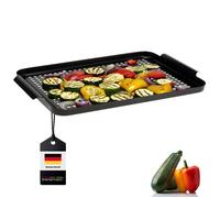 bremermann Plaque de gril MAXI, poêle à griller, antiadhésive, 44,5 x 29 cm