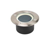 Brendz Spot Solaire Extérieur LED, 20 Lumens, IP67 Étanche, 3000K Lumière Blanche Chaude, Batterie Lithium-Polymère, Lampe Solaire Exterieur Jardin, Argent, Doha