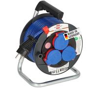 Brennenstuhl Enrouleur de câble Garant Kompakt 15 m AT-N05V3V3-F 3G1,5 Bleu