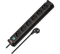 Brennenstuhl Multiprise Comfort-Line Bremounta 6 prises 3 m Noir