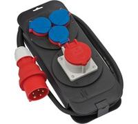 Brennenstuhl 1151600010 power distribution unit (PDU) 4 AC outlet(s) Black, Blue, Red