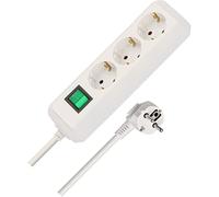 Brennenstuhl Eco-Line avec interrupteur 3 prises blanc 5 m H05VV-F 3G1,5 Quantité:1