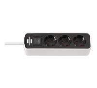 Brennenstuhl 1153230020, Noir, Blanc, Blanc, 200 mm, 1,5 m