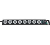 brennenstuhl® 1153380318 Super Solid Multiprise de protection contre les surtensions 8x noir/gris clair