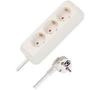 Brennenstuhl Multiprise Eco-Line 3 prises 1,5 m coupe-circuit Blanc