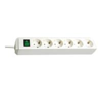 Brennenstuhl Multiprise 1159520400 6 prises CA 3 m Blanc