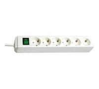 Brennenstuhl 1159520400 multiprise 3 m 6 sortie(s) CA Blanc