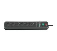 Brennenstuhl 1159540366 multiprise 2 m 6 sorties CA Noir