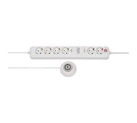 Brennenstuhl Multiprise EL CSP 24 DE 3676 6 sorties 230 V 1,2 m Blanc