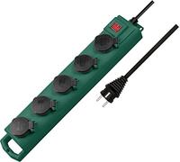 BRENNENSTUHL 1159910215 - Base múltiple Super-Solid SL 554 Para Exterior (Color Verde)