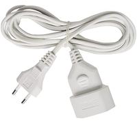 Brennenstuhl, Rallonge, Câble d'extension en plastique 3m blanc H03VVH2-F 2x (3 m, CEE 7/16)