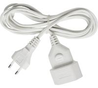 Brennenstuhl 1161670 alimentation Rallonge blanc 5.00 m modèle plat