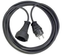 Brennenstuhl 1165430 Cordon prolongateur de qualité en Plastique, Noir, 3 m