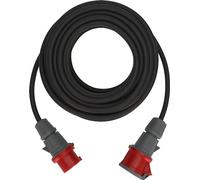Brennenstuhl 1167720 Rallonge CEE 5 broches câble H07RN-F 5G2,5 norme IP 44 Noir longueur 25 m