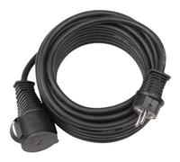 Brennenstuhl 1167810 Cordon prolongateur pour Chantier IP44, Noir, 10 m