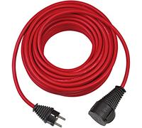 Brennenstuhl 1167830 Cordon prolongateur pour Chantier IP44, Rouge, 25 m