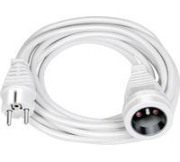 brennenstuhl H05VV-F 3G1, 5 - Rallonge de câble d'alimentation - 3 m - blanc