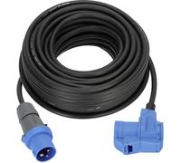 Brennenstuhl 1168650525 alimentation Rallonge CEE de camping bleu, noir 25 m H07RN-F 3G 2,5 mm²