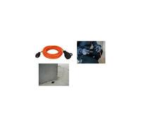 Brennenstuhl 1169930 Strom Verlängerungskabel Orange 10 m Ölbeständig, UV-Beständig (1169930)