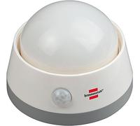 Brennenstuhl 1173290 NLB 02 BS Lot de 2 veilleuses LED avec détecteur de mouvement infrarouge et interrupteur poussoir 6 LED 60 lm 3 piles AA incluses