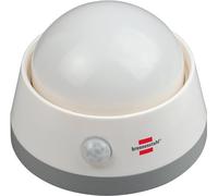 Brennenstuhl 1173290 Veilleuse LED avec Batteries détecteur de mouvementpoussoir, Plastique, Blanc, 8, 4 x 6, 1 cm