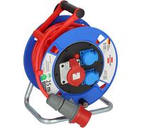 Brennenstuhl 1182770010 rallonge électrique 25 m 3 prise(s) électrique(s) extérieure(s) Noir, Bleu, Gris, Rouge