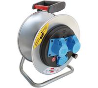Brennenstuhl 1192706 Enrouleur de câble Garant SK CEE 2 IP44 Vide, argenté