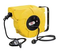 Brennenstuhl Enrouleur de câble automatique H07RN-F 3G1,5 9+2m IP44 Noir/Jaune
