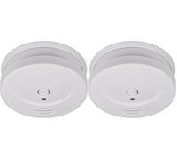 Brennenstuhl 1290080 RM C 9010 Détecteur de fumée, Blanc (Lot de 2)