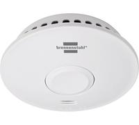 Brennenstuhl Détecteur de fumée 1290210 sans fil, à pile(s), Ø114×38 mm, interconnectable