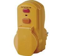 Brennenstuhl 1290660 Connecteur intermédiaire - protection des personnes PRCD 230 V jaune IP54