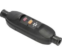 Brennenstuhl 1290720011 Interrupteur intermédiaire - protection des personnes PRCD 230 V noir IP66