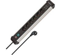Brennenstuhl 1391030610 Brennenstuhl Steckdosenleiste Premium-ALU-Line 6fach 3m USB