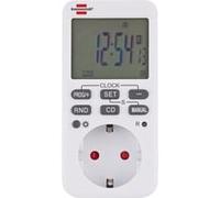 Brennenstuhl 1506320 minuteur électrique Blanc Programmateur hebdomadaire