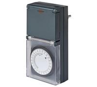 Brennenstuhl 1506460 minuteur électrique Noir Programmateur journalier