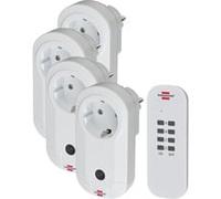 Brennenstuhl "1507050 Blanc adaptateur prise d''alimentation, Switch socket"