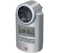 Brennenstuhl Programmateur hebdomadaire digital Primera-Line DT 1507500 Noir/Gris