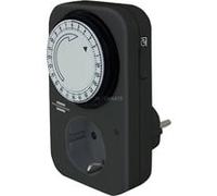 Brennenstuhl 24 h Timer MZ 20 Noir, Minuteur