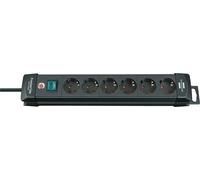 BRENNENSTUHL 6 prises de contact de protection noires