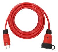 Brennenstuhl 9161100210 Strom Verlängerungskabel 16 A Schwarz, Rot 10 m H07BQ-F 3G 1,5 mm² (9161100210)