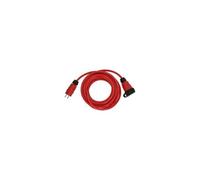 Brennenstuhl 9162100210 Strom Verlängerungskabel 16 A Schwarz Rot H07BQ-F 3G 2.5 - Verlängerungskabel (9162100210)