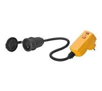 Brennenstuhl adaptateur 0.5m h07rn-f 3g1.5 fiche 10ma prolongateur 16a/230v G