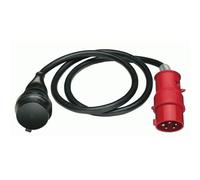 Brennenstuhl Adaptateur CEE IP44 1,5m noir H07RN-F 3G1,5 Fiche mâle CEE 400V/16A
