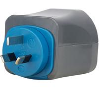 Brennenstuhl "1508160 adaptateur prise d''alimentation Type C (Europlug) Universel Noir, Prise de voyage"