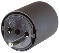 Brennenstuhl Adaptateur Fixe DE vers CH Noir 230 V 3 Broches