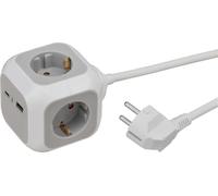 Brennenstuhl Alea-Power Chargeur USB Multiprise 4 Prises