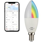 Brennenstuhl Ampoule Smart 5,5 W 400 lm E14 en forme de bougie, type : SB 400