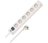 Brennenstuhl Multiprise Bremounta 6 prises – 3 m H05VV-F3G1.5 avec interrupteur